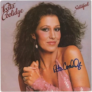 Álbum Satisfecho Autografiado Rita Coolidge - BAS - Imagen 1 de 1