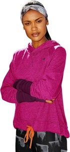 Champion W8875 Women's Authentic Lightweight Hoodie Fresh Berry Medium - Picture 1 of 1
