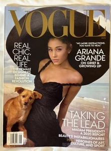 VOGUE Magazine August 2019 Ariana Grande Cover - Picture 1 of 12