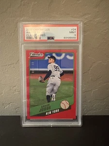 2022 Chronicles Classics Red Aaron Judge PSA 9 - Picture 1 of 2