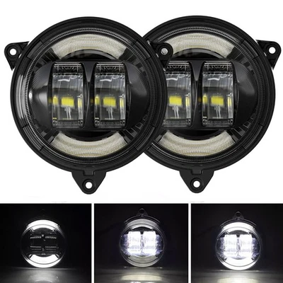 2PCS LED Headlight Low Beam w/ DRL For Can-Am Outlander MAX 800R 1000R 650 850 — 第 1/4 张图片