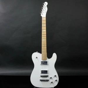 Fender Haruna Telecaster Boost Guitar, Maple Fingerboard Arctic White JD25024621 - Picture 1 of 10