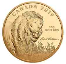 2019 Canada 10 oz Pure Silver Gold Plated Coin Original Painting Robert Bateman