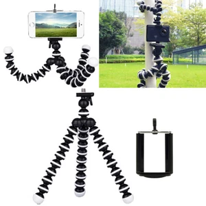 Flexible Mini Gorilla Tripod Stand Mount Grip & Holder For Mobile Phone Travel - Picture 1 of 10