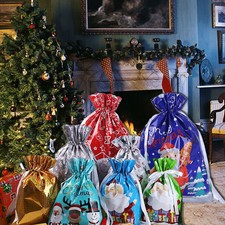 5 Stück Geschenktasche Weihnachtsfeier Süßigkeitenbeutel Verpackungsmaterial