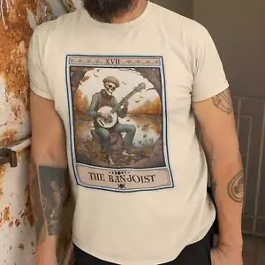 The Banjoist Tarot Card Shirt - Picture 1 of 14