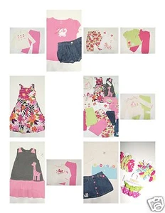 NWT Girls GYMBOREE Lot 3 3T Pants Shorts Dress Shirt Sweater Clothes NEW Hairbow - Picture 1 of 1