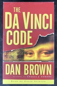 The Da Vinci Code by Dan Brown (Audio Cassette, 2003) Read by Colin Stinton - Imagen 1 de 3