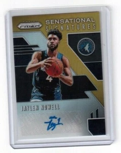 2019-20 Panini Prizm Sensational Signature Jaylen Nowell Timberwolves 10/10 - Picture 1 of 2