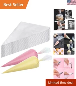 500 Pcs Piping Bags Disposable 10.6 inch Thick Tipless Pastry Bags Icing Fros... - Picture 1 of 7