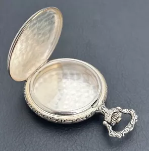 POCKET WATCH CASE ETA UNITAS 6497 OR 6498 SWISS MADE HORSE 48MM NOS STYLE 2 - Picture 1 of 7