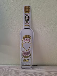 CORRALEJO SILVER TEQUILA METAL TIN BOTTLE DECOR - Picture 1 of 7