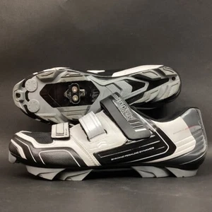 Shimano XC31 - Women's Sz 9.5 - White w/Black & Silver Cycling Shoes - SH-XC31W - Picture 1 of 9