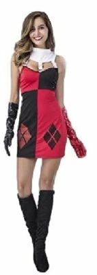 Top Totty Damas Harley Quinn Payaso Juegos con disfraces Fiesta Disfraz Foto 1 de 2