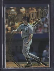1997 Topps Finest Competitors Rare Embossed Gold DieCut #346 Dante Bichette - Picture 1 of 2