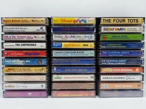 Cassettes - YOU PICK! - Children's Music, Stories, Christmas, Halloween - TESTED - Picture 1 of 99