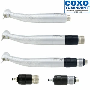 Pieza de mano dental LED COXO de alta velocidad CX207 F-TPQ generador electrónico turbina cabeza grande - Imagen 1 de 58