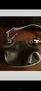 Borsa donna in pelle Nannini, colore nero,25cm x 20cm - Foto 1 di 2
