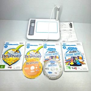 Wii UDraw Tablet & U Draw Studio Artist + Pictionary Nintendo Wii Game - Picture 1 of 4