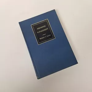 Personnel Management Textbook 8th Edition 1970s HR College Book - Picture 1 of 9