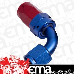 Aeroflow AF103-08 -8AN Taper Series 90 Degree Hose End Blue - Picture 1 of 3