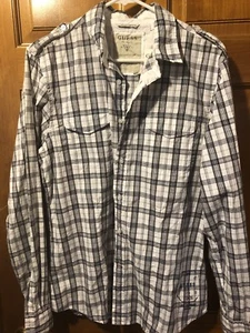 NWT Guess Men’s Button Down, Size M - Picture 1 of 5