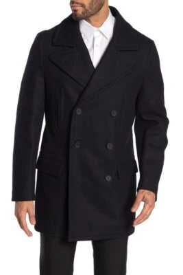 $450 Calvin Klein Masculino, Mezcal Peacoat, Preto, 44R - Imagem 1 de 3
