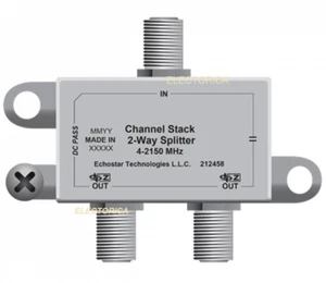 BELL DISH ECHOSTAR Channel Stack 2-Way Splitter 4-2150 Mhz 212454 9500 7500 DPP - Picture 1 of 5