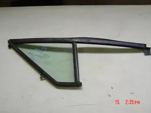 84-96 Jeep Cherokee comanche solid wing window DS left side door glass non-vent - Picture 1 of 3