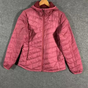Marmot Puffer Jacket Womens Medium Red 700 Fill Pertex Duck Down Feather Ladies - Picture 1 of 16