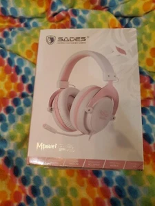 SADES MPOWER Cuffie da gioco stereo per PS4, PC, cellulare, cancellazione rumore - Foto 1 di 2