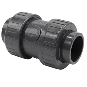 Kegelrückschlagventil PVC-U federbelastet I 63 mm I 2 Zoll I bm_086 - Bild 1 von 6