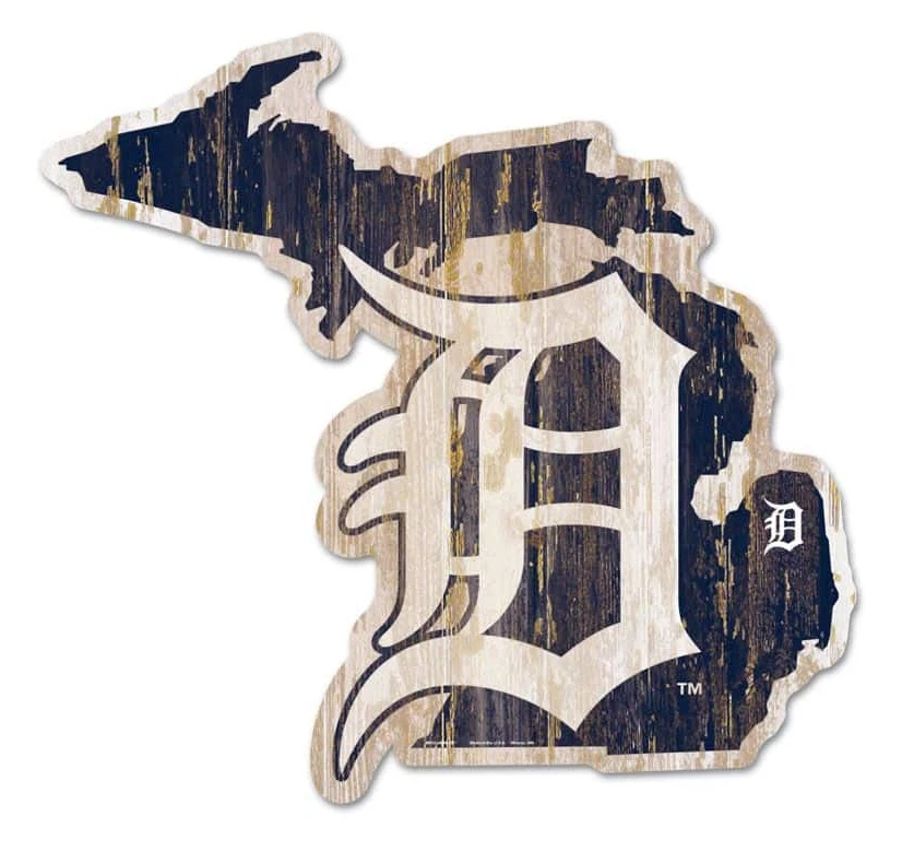 Detroit Tigers MLB Weather Resistant Vinyl Die Cut Sticker Decal 15 - Image 1 of 1