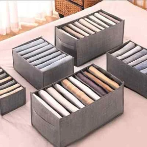 Closets Clothes Organizer Pants Jeans Storage Box Cabinet Organizer Drawers Unde - Picture 1 of 4