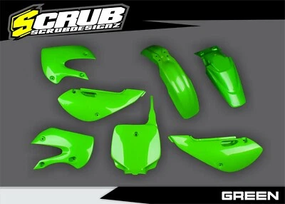 Kit carrocería plástico Kawasaki KX65 2000-2026 Suzuki RM65 2000-2006 Foto 1 de 4
