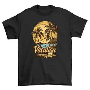 Camiseta Beach Bum "Verano_13" - ¡Siente la sensación de verano! 100 % algodón, estampado divertido - Imagen 1 de 46