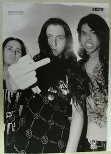 BLACK TIDE ~ Gabriel Garcia heavy metal ~ Magazine Page PINUP - Picture 1 of 1