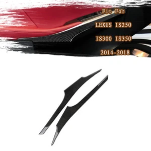 Carbon Fiber For LEXUS IS250 IS300 IS350 14-18 Door Armrest Sticker Cover Trim-A - Picture 1 of 10