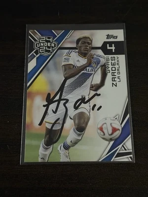 Gyasi Zardes Auto 2015 Topps MLS 24 under 24 #157 LA Galaxy Signed Card - Image 1 of 2