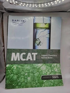 Kaplan Test Prep Mcat Organische Chemie Review Notes - Bild 1 von 3