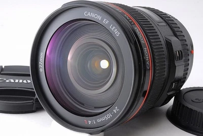 Canon EF 24-105mm f/4 L IS USM Standard Zoom Macro Lens [Near MINT] from Japan - Image 1 of 4