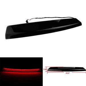 Black Smoked Lens High Level LED Brake Stop Light For Range Rover L322 2002-2012 - Picture 1 of 11