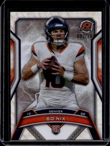 2024 Topps Resurgence Bo Nix RC Surge Rookie #2/399 - Picture 1 of 2