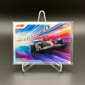 2024 Topps Chrome Formula 1 CHARLES LECLERC #RECH-3 Re-Charged - Picture 1 of 4
