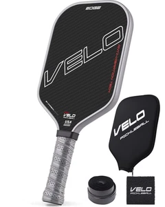 , Pickleball Paddles, Raw Carbon Fiber Pickleball Paddle w/Max Control & Spin... - Picture 1 of 7