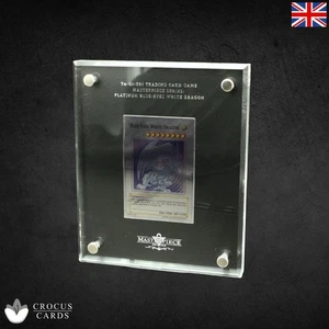 Yugioh Trading Card Game Masterpiece Series: Platinum Blue-Eyes White Dragon - Picture 1 of 4