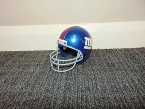 NFL New York Giants Helmet Plastic Money Box Piggy Bank + Stopper 12x11x9 - Picture 1 of 12