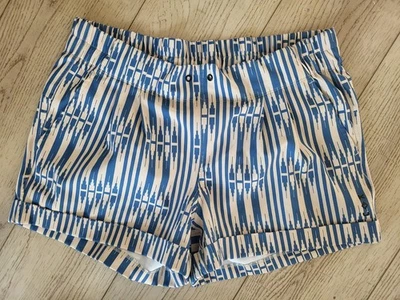 Pantalones Cortos KAVU Mujer XL Azul y Blanco Informales Playa Nadar Exterior Nylon Bolsillos  Foto 1 de 3