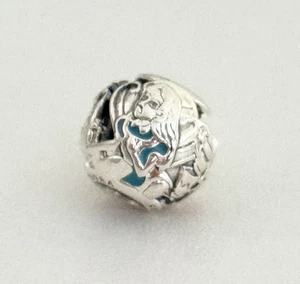 Pandora Disney Sterling Silver Alice In Wonderland Enamel Bead Charm - Picture 1 of 11