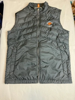 Peter Millar All Course Kiawah Full Zip Golf Vest Men’s Small Gray - Image 1 of 4